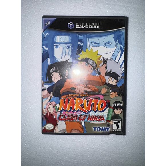 Naruto: Clash of Ninja (Nintendo GameCube, 2006) - Picture 2 of 9